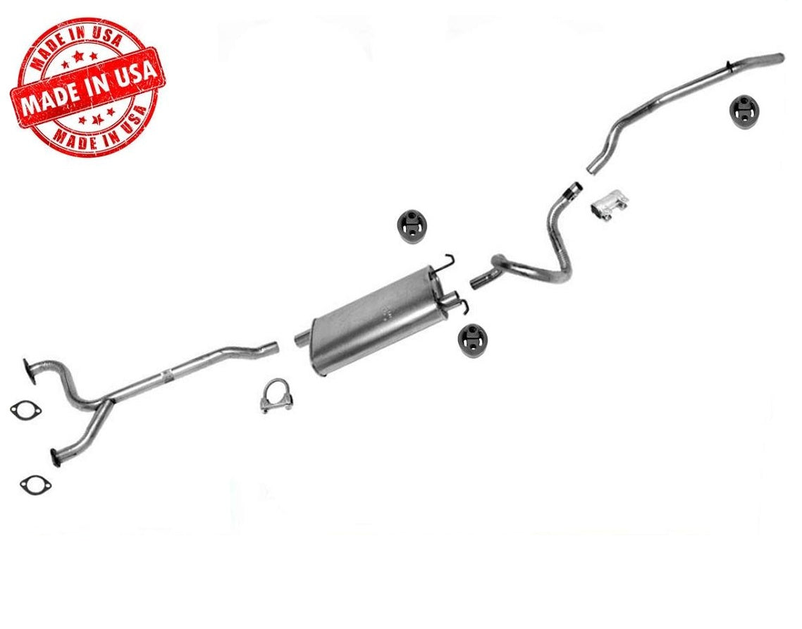87-91 Crown Victoria Marquis Sistema de escape con silenciador único 40490 18190 46761