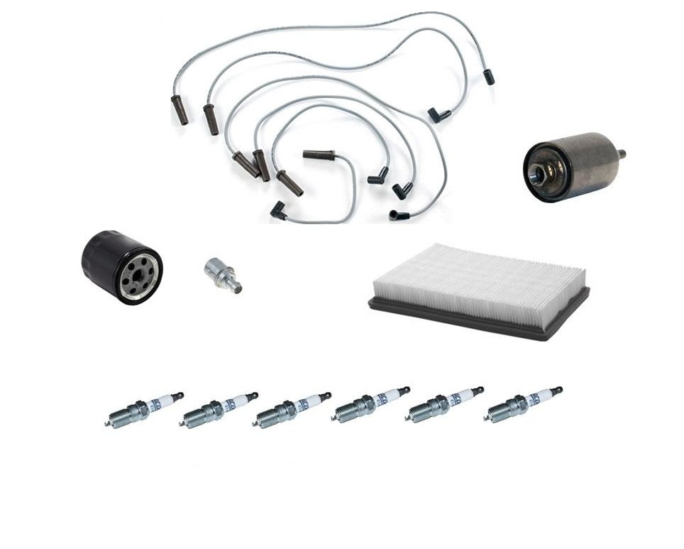 Spark Plug Wire Set 02-05 Bonneville 3.8L Air Filter Gas Oil Filter A.C Platinum