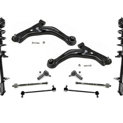 Fits 08-09 Ford Escape Complete Struts Control Arms Inner Outer Tie Rods & Links
