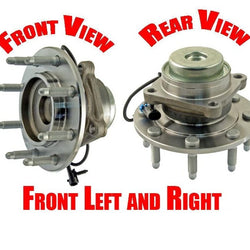 (2) Buje de rodamiento de rueda 100% nuevo Frt 03-16 Express 2500 SRW 9600 GVW y menos de 1Pr