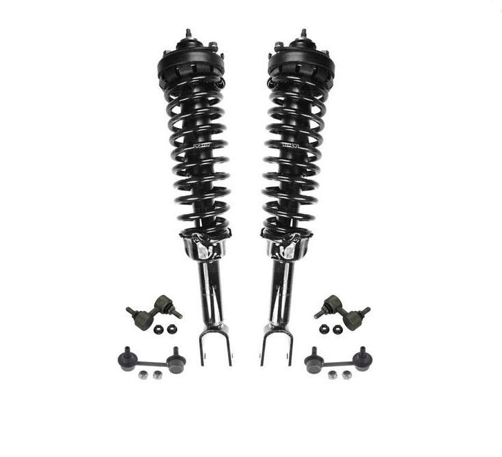 99-00 Civic SI Rear Complete Coil Spring Struts Rear Sway Bar Stabilizer 4Pc