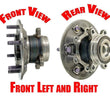 Fits 09-12 Colorado 2 Wheel Drive (2 100% All New Wheel Bearing Hub Assembly NEW