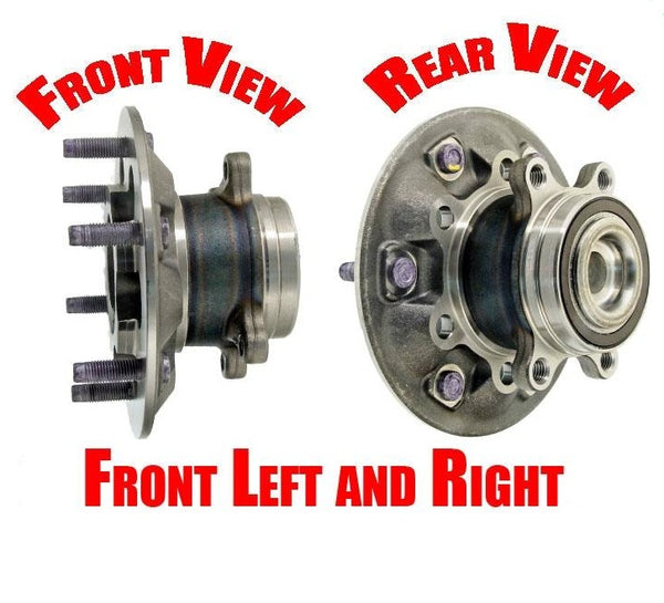 Fits 09-12 Colorado 2 Wheel Drive (2 100% All New Wheel Bearing Hub Assembly NEW
