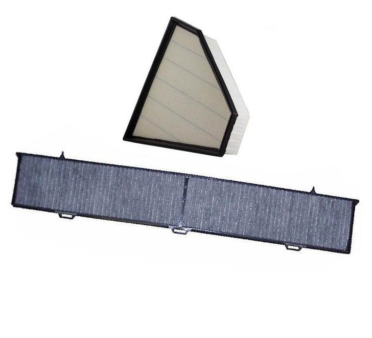 Filtros de aire de cabina y motor para Bmw 08-13 128i 07-13 328i 06-11 323i (2) Filtros