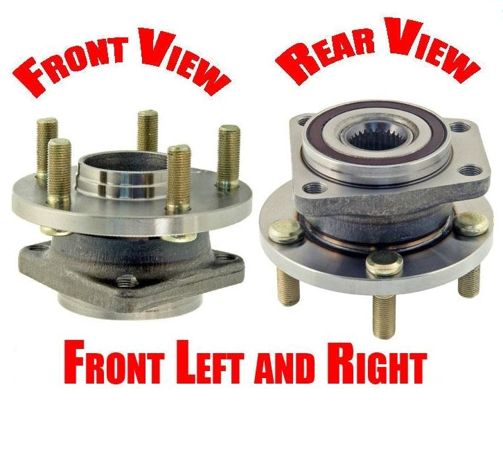 Torque Tested Front Wheel Hub Bearings fits for Subaru Legacy 05-12