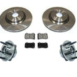 Fits 10-15 Camaro Rear Rotors Pads & Wheel Hub Bearings V8 6.2L ONLY (5)