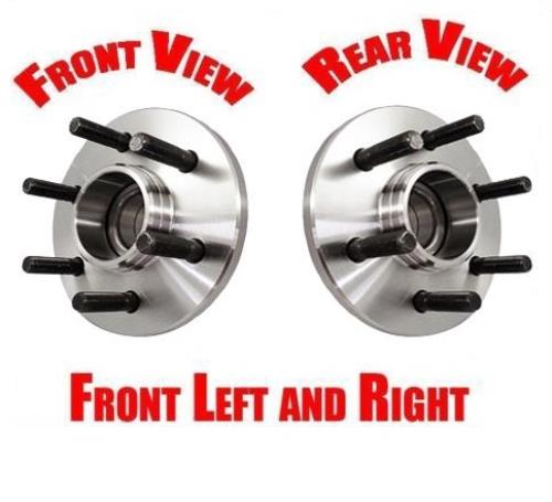 for 99-04 Dakota RWD 2 Wheel Drive Only (2) 100% New Wheel Bearing Hub Assembly