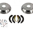 Para 05-15 Smart Car Fortwo 100% nuevos tambores de freno traseros y zapatas de freno traseras, kit de 4 piezas