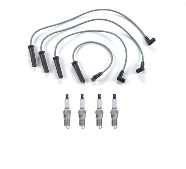 for 98-02 Chevrolet Cavalier Ignition Wires Platinum Spark Plugs Kit