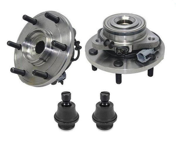 (2) Juntas de bola de rodamiento de rueda delantera 100% nuevas para Infiniti QX56 04-07