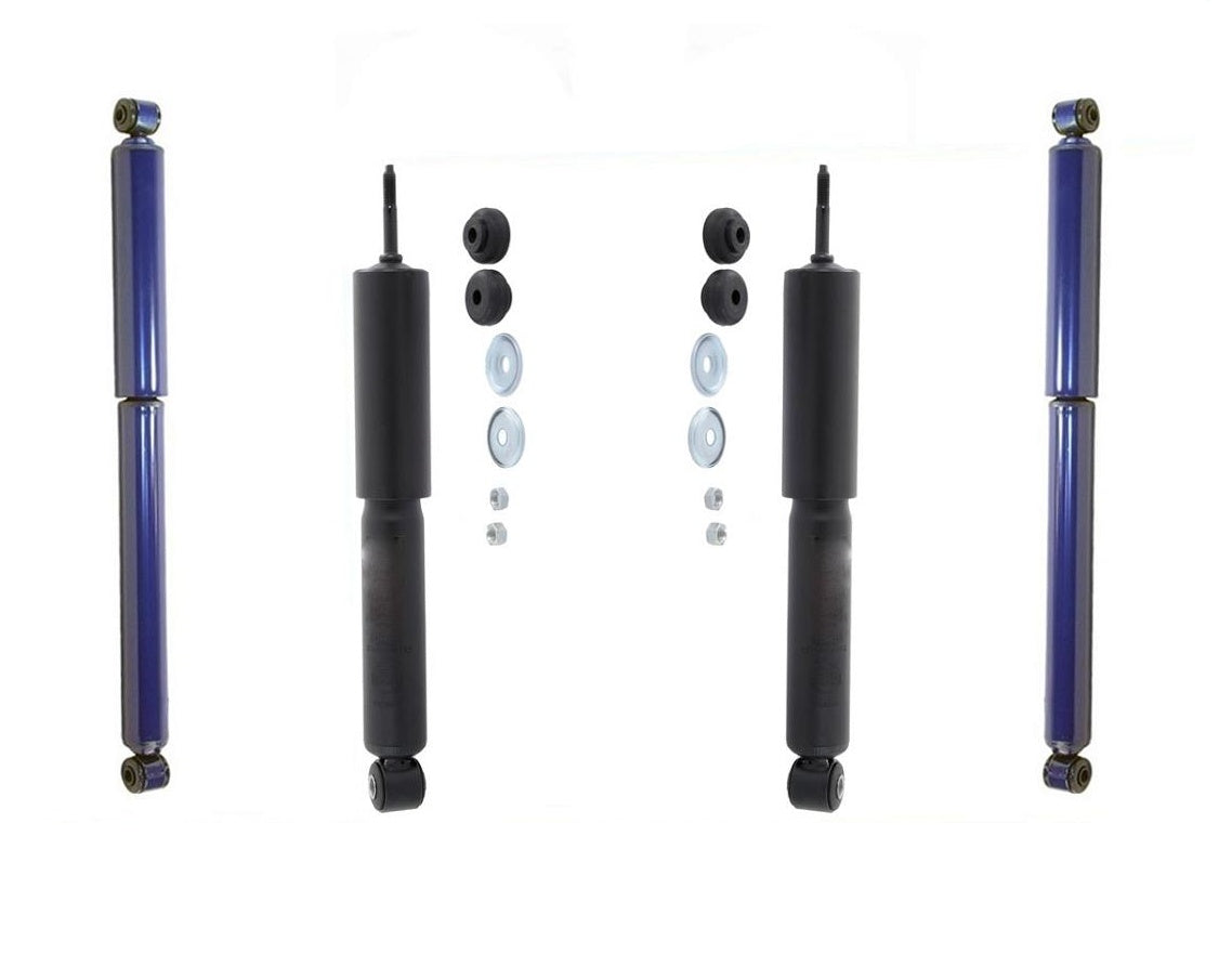 98-03 Durango 97-04 Dakota 4 Wheel Drive (4) Front FCS Shocks Rear Monroe Shocks