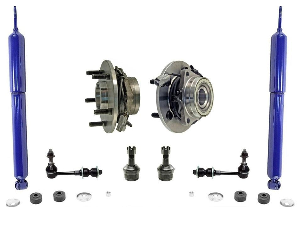 Hub Bearings Ball Joints Links For 2000-2001 Ram 1500 4 Wheel Drive 4 Wheel ABS