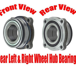 (2) MÓDULO DE COJINETE DE RUEDA TRASERA 100% NUEVO para BMW X5 TRASERO 07-18