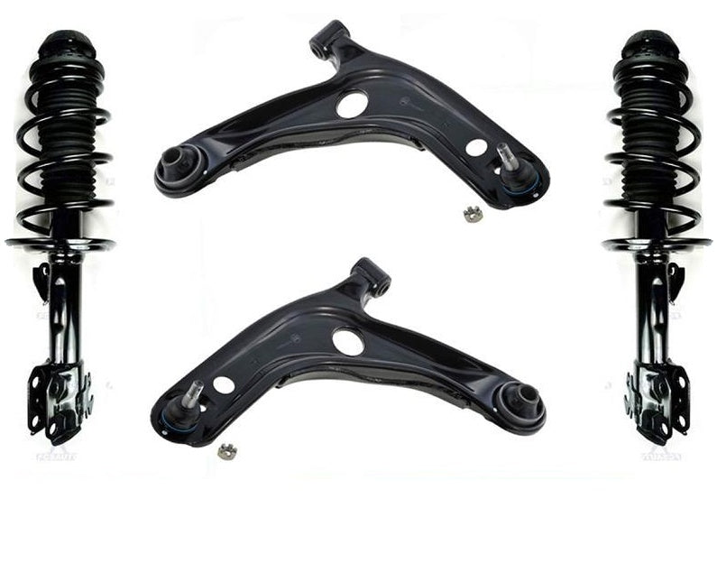 Brazos de control inferiores delanteros completos Sprint Strut con BJ para Toyota Prius C 12-15
