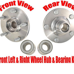 (2) Kits de cubo de rodamiento de rueda delantera 100% nuevos para Toyota Camry LE modelo 2002-2003