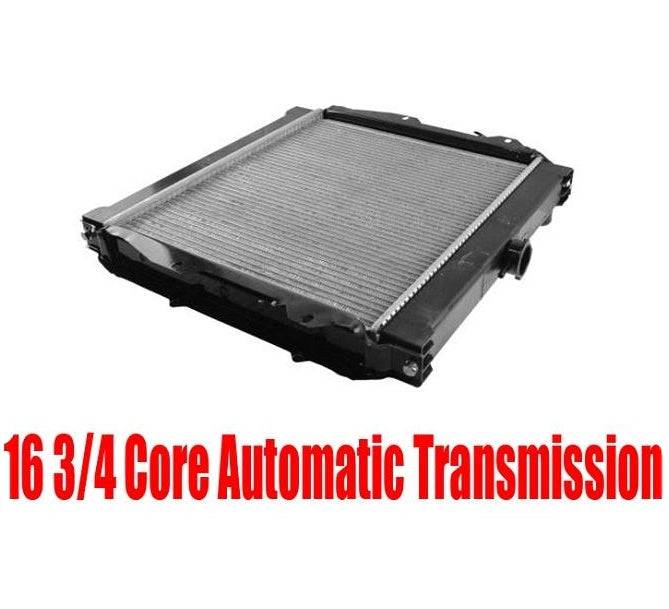 Radiator for Toyota Pick Up 86-95 With 16 3/4 Core Automatic Transmission