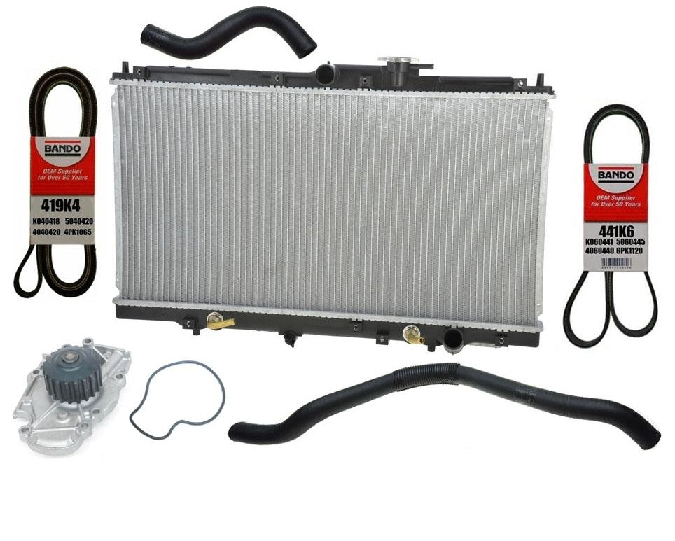 Leak Tested Radiator Water Pump Hoses Belts for Honda Accord 2.2L 1994-1997