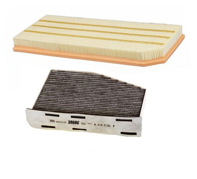 Filtro de aire de cabina 100% y filtro de aire del motor para Volkswagen Jetta 2.0L Turbo 06-08