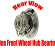 (1) 100% New Front Wheel Hub Bearing for 96-00 4 Wheel Drive K3500 Chevy Pick Up