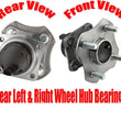 (2) Rodamientos de cubo de rueda trasera 100% nuevos con prueba de torsión para Toyota Prius 2001-2003