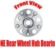 (1) 100% New Tested Rear Wheel Hub Bearings for All Wheel Drive 14-17 Acura RLX