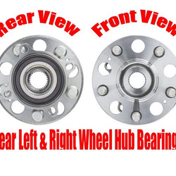 (2) Rodamientos de cubo de rueda trasera 100% nuevos y probados para Acura RLX 14-17 con tracción total