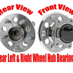 (2) Rodamientos de cubo de rueda trasera izquierda y derecha 100% nuevos para Lexus ES350 13-18.