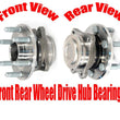 (2) Cojinete de cubo de rueda delantera 100% nuevo para tracción trasera 15-18 Colorado RWD