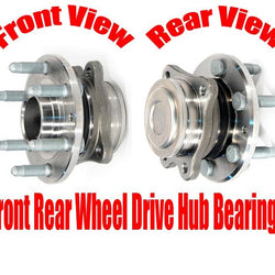 (2) Cojinete de cubo de rueda delantera 100% nuevo para tracción trasera 15-18 Colorado RWD