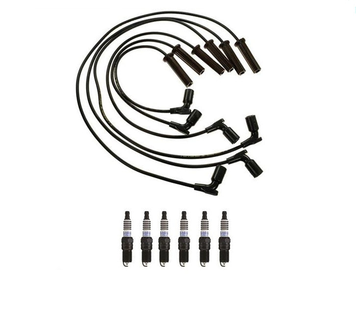 Ignition Wires & Spark Plugs for Pontiac Torrent 3.4L 2006- 2009