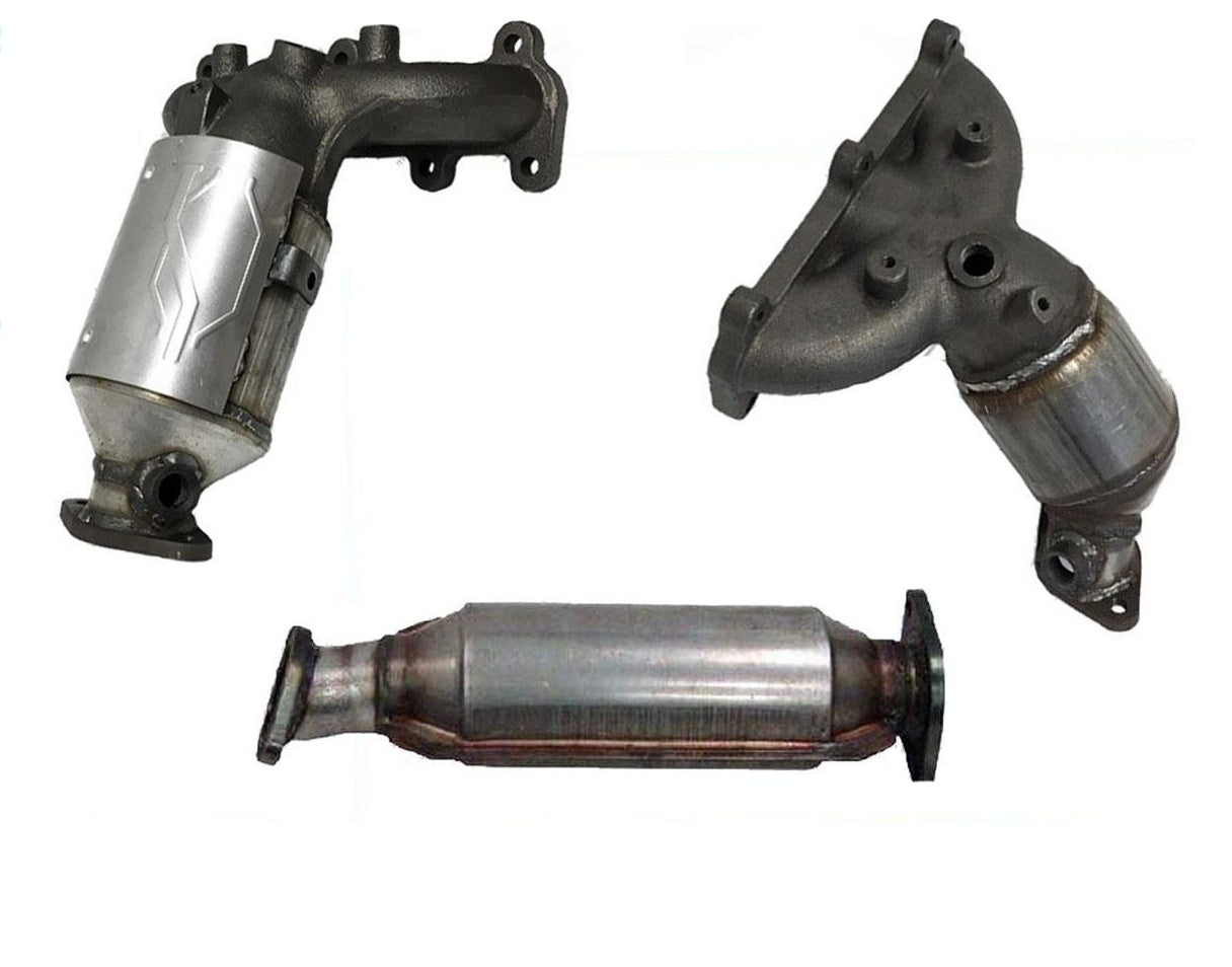 3 Front Rear Lower Manifold Catalytic Converter for 2.7L 07-09 Santa Fe 2.7 ONLY