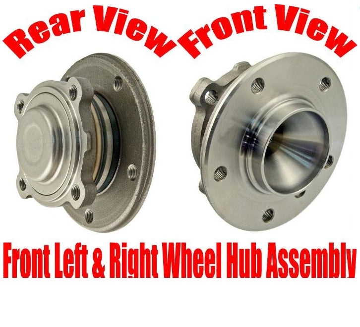 2 FRONT Wheel Hub Assembly Rear Wheel Drive for BMW 328I 07-13