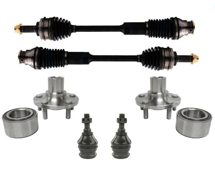 Heavy Duty Axles Wheel Hub Bearings Ball Joints fits for Subaru Legacy 00-04