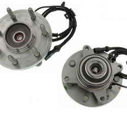 (2) Conjunto de cubo de rodamiento de rueda 100% nuevo, 7 pernos, 4 ruedas Drv HD 09-10 Ford F150