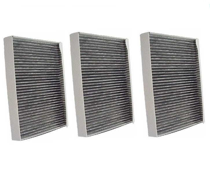 (3) Filtro de aire de cabina de carbón mejorado Freightliner 07-18 Sprinter 2500 3500