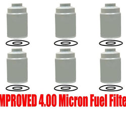 Fits 10-16 Silverado GM 6.6L Turbo Diesel IMPROVED 4.00 Micron Fuel Filter