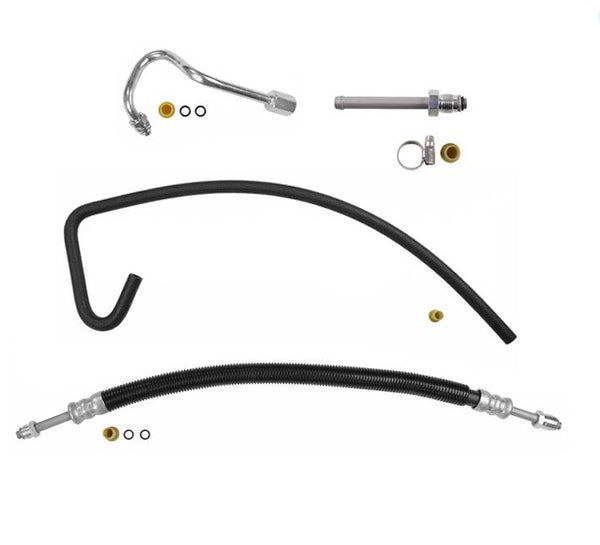 Kit de manguera de presión de dirección asistida de 4 piezas para Silverado 1500 con tracción trasera 99-06