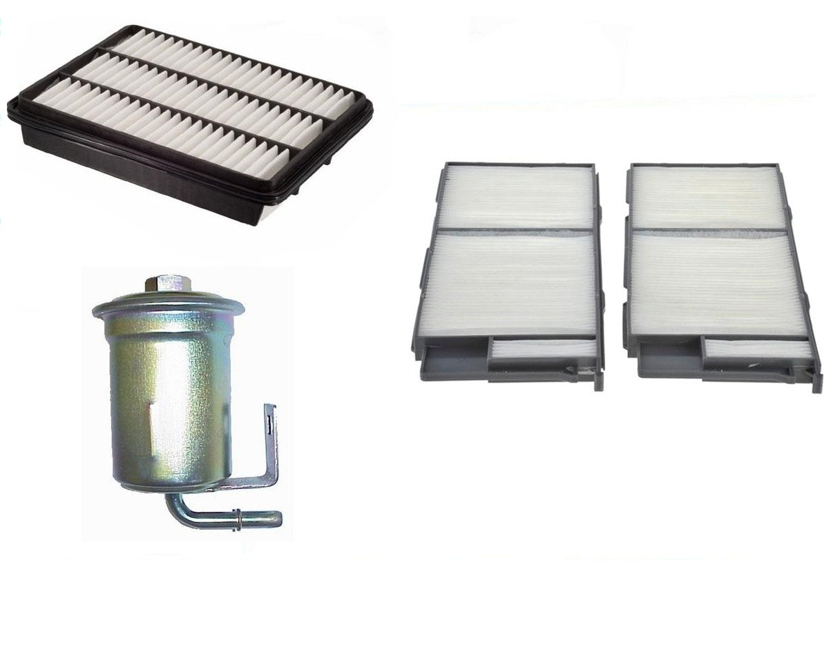 Filtro de combustible Filtro de aire del motor y filtro de aire de cabina apto para Lexus LX470 98-07