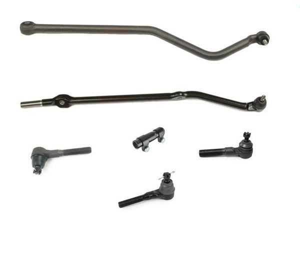 For 1993-1998 Jeep Grand Cherokee 4.0L Drag Link Tie Rod Rods Track Bar Steering