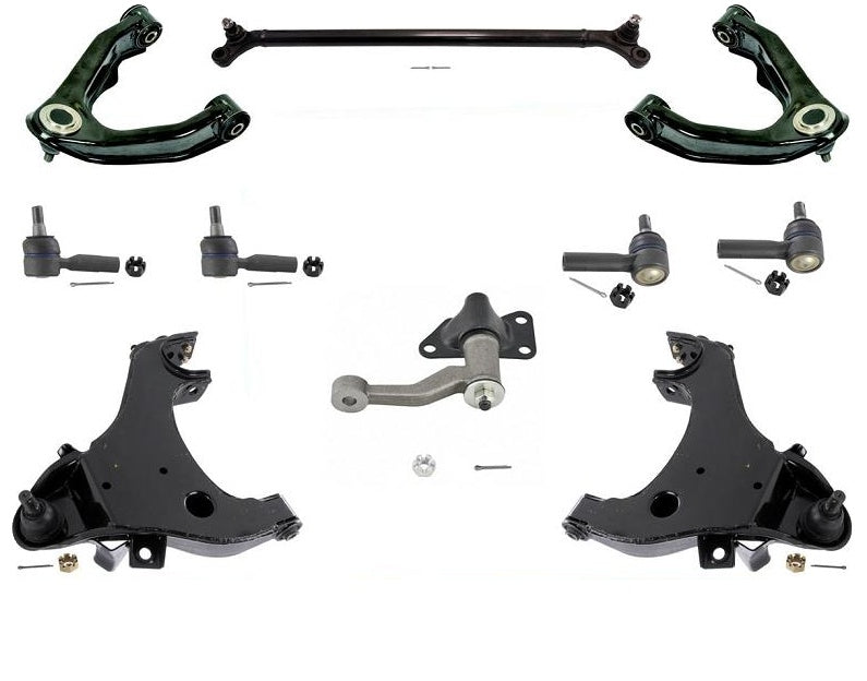 Brazos de control, varillas de amarre, enlace central y brazo tensor, kit de 10 piezas para Nissan Xterra 00-04