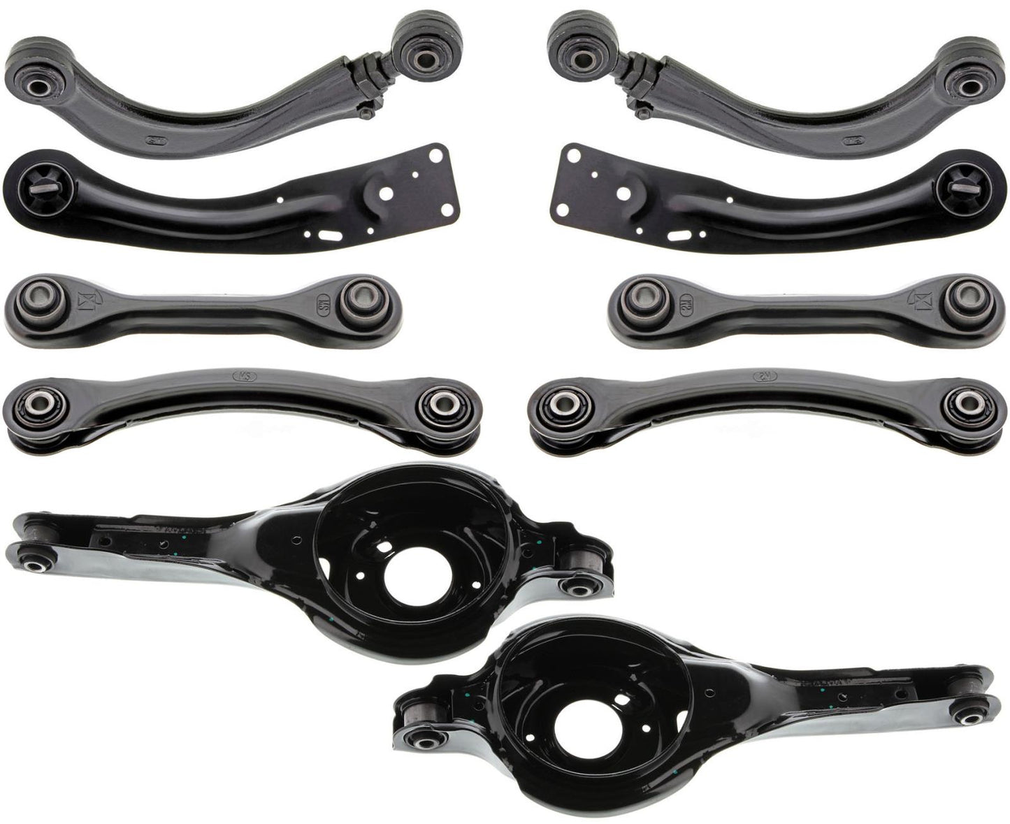 Mevotech Rear Upper & Lower Control Arms Trailing Arms For Ford Escape 2013-2019