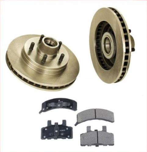 Se adapta a 95-99 GM tracción trasera C1500 Pick Up pastillas de rotor de freno de disco de 5 pernos