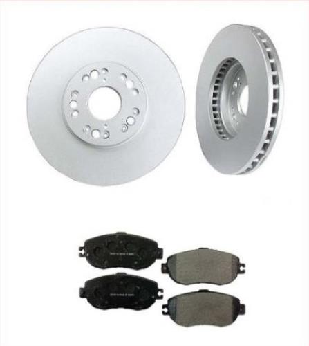 For 1993 1994 Lexus LS400 Front Brake Rotor Rotors & Ceramic Pads Combo