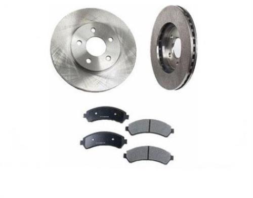 For Chevrolet 98-2005 Blazer 4x4 Front Disc Brake Rotor & Ceramic Pads