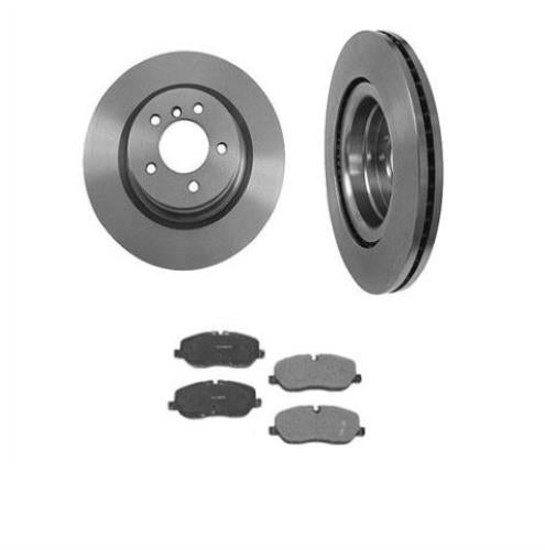 Fits Land Rover 06-09 Range Rover 4.4L 3pc Kit Front Brake Rotors & Ceramic Pads