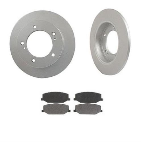 Fits 1994-1995 Suzuki Samurai Front Brake Rotors & Ceramic Brake Pads