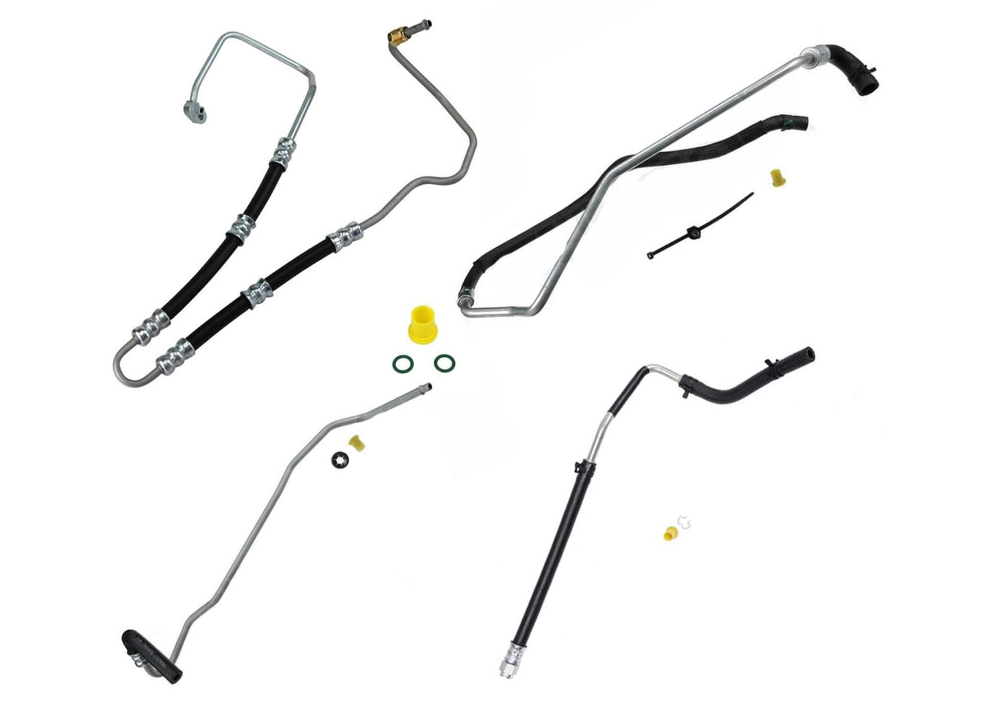 Power Steering Pressure Return Hose Kit for 2013 Jeep Grand Cherokee 3.6L