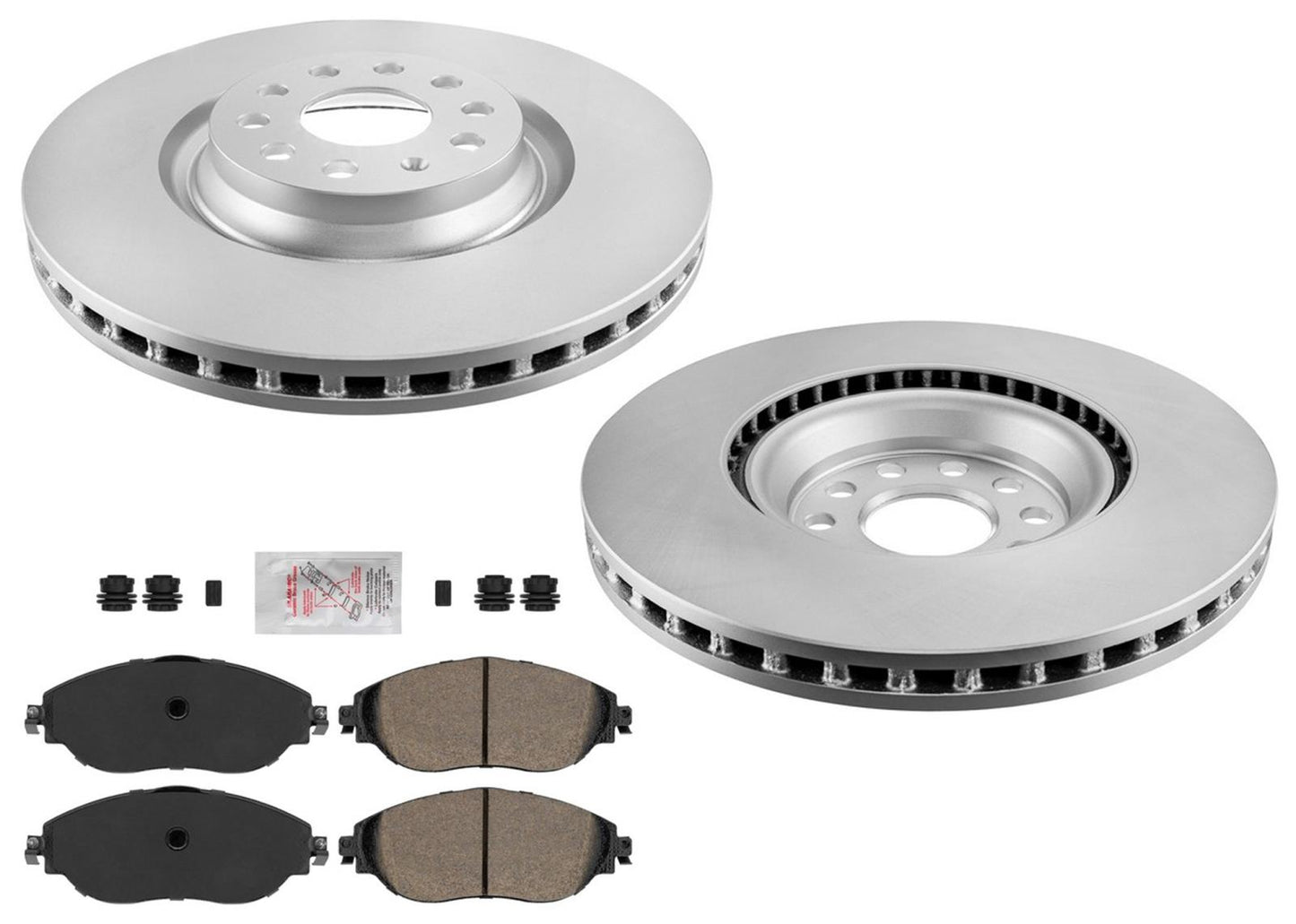 Front Disc Brake Rotors Brake Pads for Volkswagen GTi 2022 2023 2024 2.0L