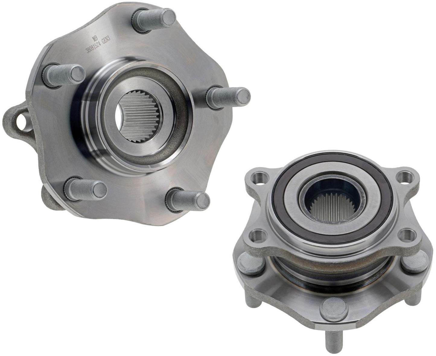 One Front Wheel Bearing & Hub Assembly For Nissan Rogue 2021 2022 2023 2024
