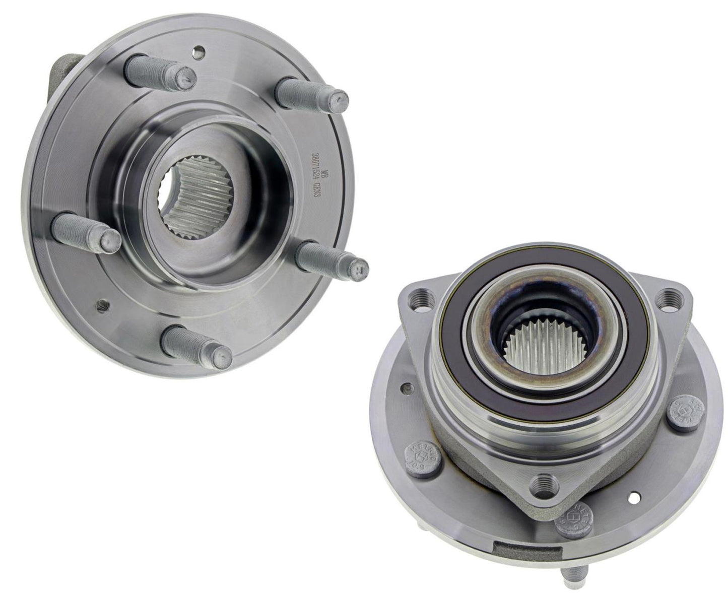 Rear Wheel Bearing & Hub Assembly Kit For GMC Terrain 2018-2024 All Wheel Drive